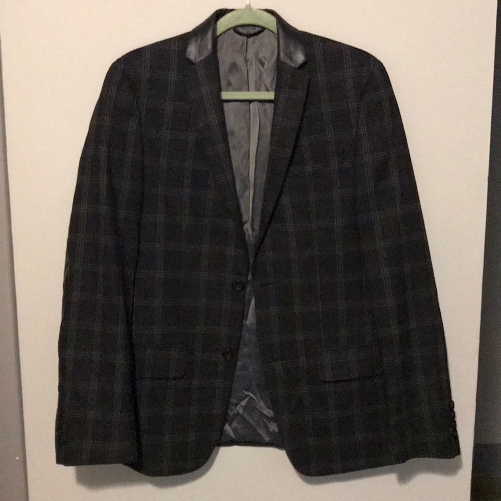 Murano Blazer with Leather Details